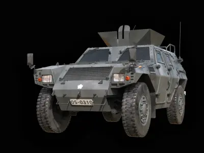 Light Armored Mobility Vehicle 3D model