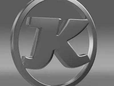 Sauber logo 3D model