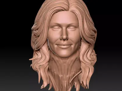 Jewel Staite as Kaylee Frye  3D print model