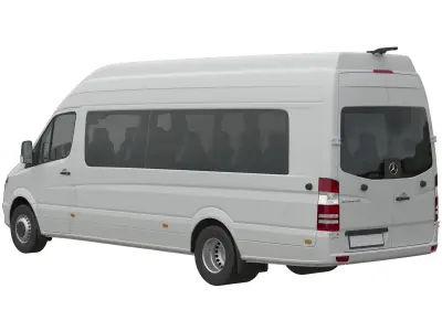 Mercedes-Benz Sprinter 2015 Minibus MAXI 3D model