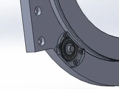 Twister packaging machine module 3D model