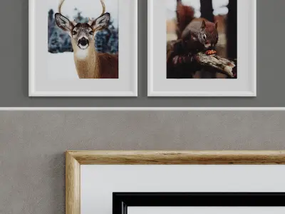 Paintings poster 7  model  3D model