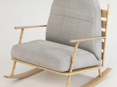 Rocking chair Free 3D model purchase