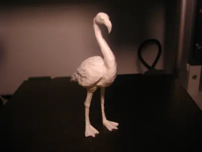 Flamingo Low poly 3D print model