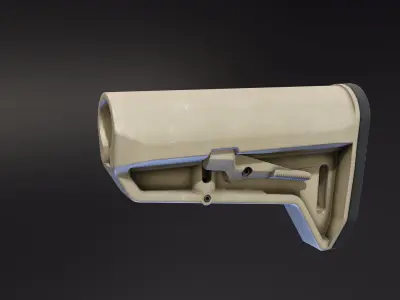 MOE SLK Stock Low-poly 3D model