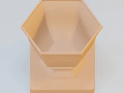 Free garden urn planter Free 3D model