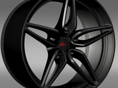 Mclaren 570S coupe rim 2015 3D model