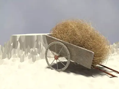 A sweet wagon Free 3D model