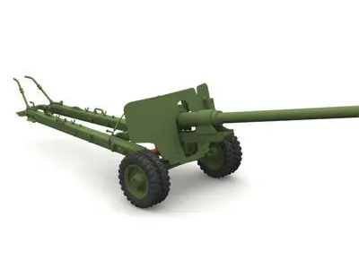 Bs3 antitank no map 3D model