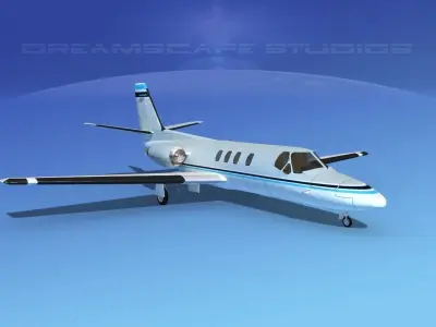 Cessna 500 Citation I V15 3D model