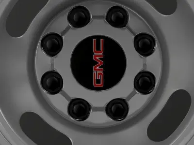 GMC Sierra 3500HD 2008 2 rim 3D model