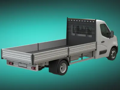 Nissan NV400 Pickup Maxi 3D model