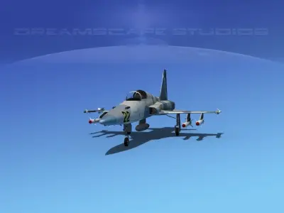 Northrop F-5E Tiger V10 Navy 3D model