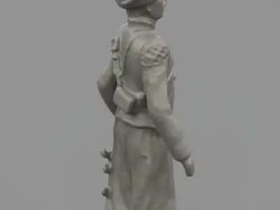 Lead soldier 3D print model