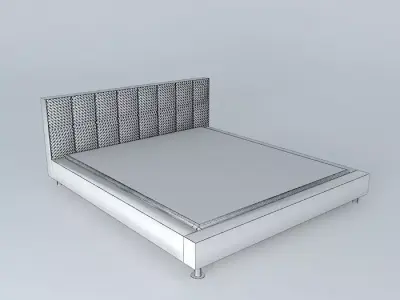 Bond Bed in Cal King Free 3D model