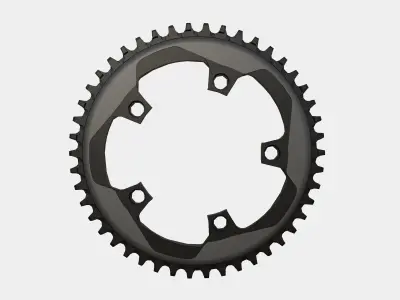 Chain ring gear Low-poly 3D model