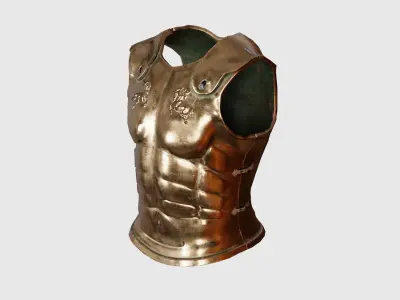 Roman Weapons and Armor Collection Low-poly 3D model