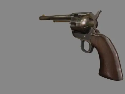 Gun John Wayne 3D model