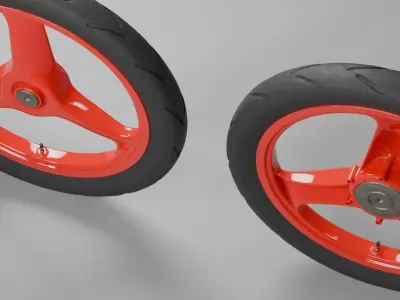 Rim Peugeot 103 RCX Phase 02 extra 3D model