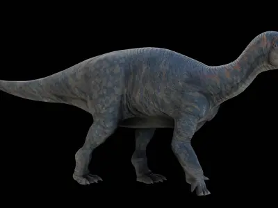 Iguanodon Asset Pack Low-poly 3D model