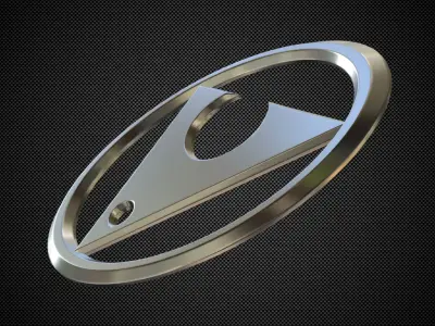 changfeng logo 3D model