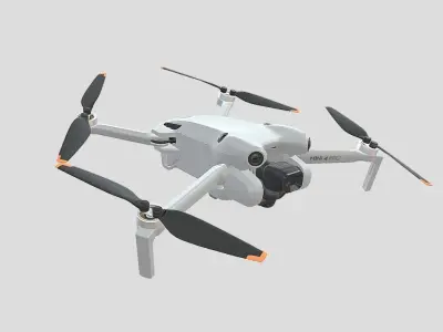 DJI Mini 4 Pro Drone 3D model