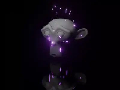 electric monkey 3D model