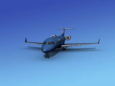 Canadair CRJ100 Oceanis 3D model