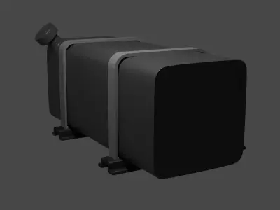 Diesel fuel tank 3D model