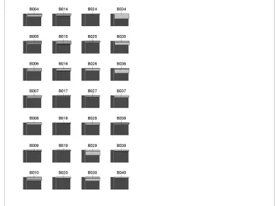 Revit cornices collection historic details 130 profiles 3D model