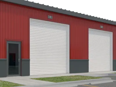 Commercial-006 Warehouse 3D model