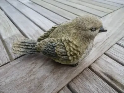 Sparrow Statue 3D scan Free 3D print model