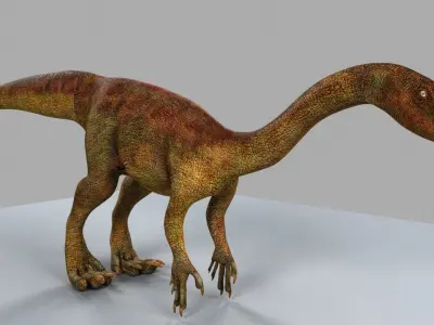 Allosaurus dinosaur 3D model