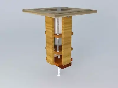 Lifting system for Router Manual 3D model