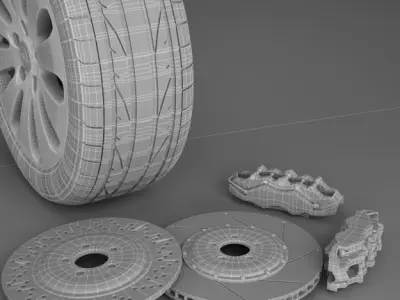 Wheel Opel Insignia 2 3D model