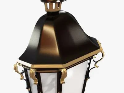 Classic Facade lantern 2 3D model