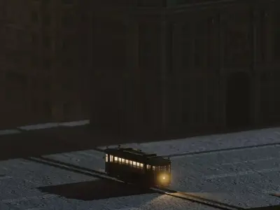 THE TRAIN - MANAUS BELLA EPOQUE Free low-poly 3D model