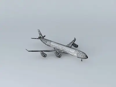 Arik Air Airbus A340-500 Free 3D model