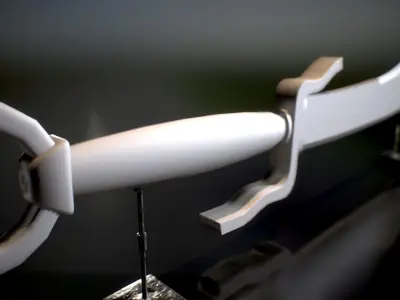 HIE Game Ready Broad sword N1 Low-poly 3D model