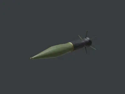 M90 Strsljen Rocket Launcher 3D model