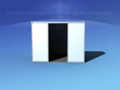 A1N Air Cargo Container  Low-poly 3D model