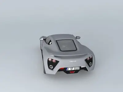 Zenvo ST1 2010 Free 3D model