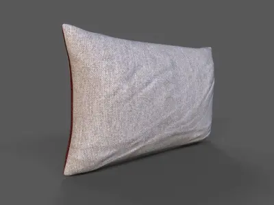 Cushion furniture Low-poly 3D model 3