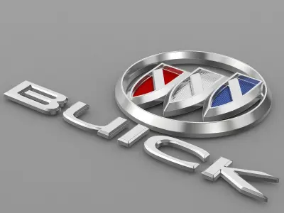 buick logo 3D model