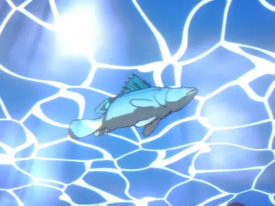 7 NPR Nile Fish 3D model