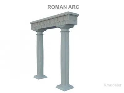 Roman Arc 3D model