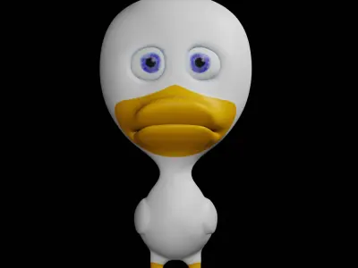 Duckling Free 3D model purchase