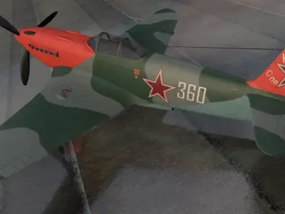 Yakovlev Yak-3 3D model