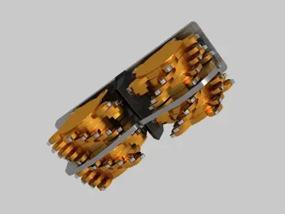 DIGGING MACHINE Free 3D model