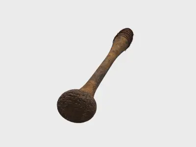 Baseball Bat Weapon 06 - Lucille - Character Weaponry 3D model